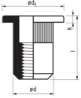 Afbeeldingen van MFX MASTERGRIP STEEL M4 CO BLISTER (50)