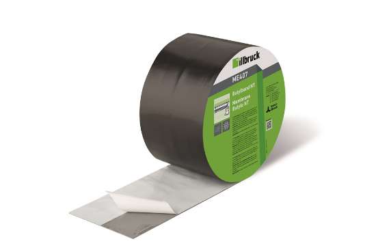 Afbeeldingen van illbruck Butylband NT ME407 100/0.8mm zwart 2