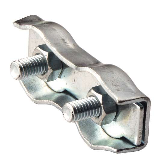 Afbeeldingen van Staaldraadklem duplex / 02 mm / RVS AISI 316