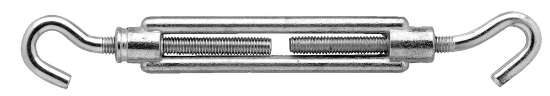 Afbeeldingen van Spanschroef handelsuitvoering / haak-haak / 0