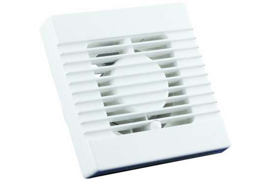 Afbeeldingen van Badkamer-/ toiletventilator EF 120 wit