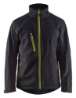 Afbeeldingen van Softshell Jack L Zwart/High Vis GeelL