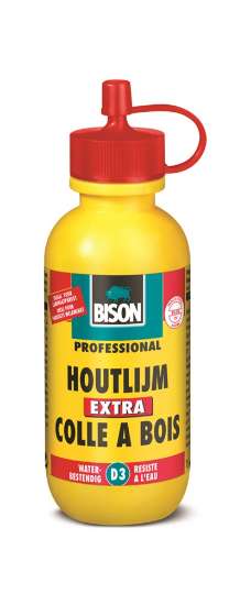 Afbeeldingen van Bison Houtlijm Extra Flacon 75 g NL/FR