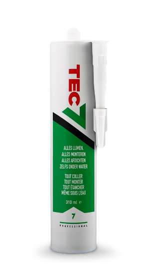 Afbeeldingen van Afdichtingskit tec7 wit 310ml