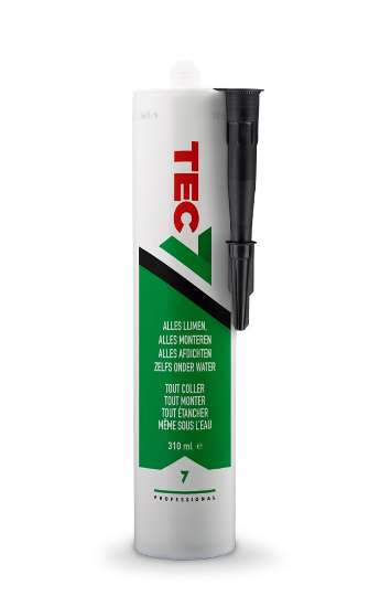 Afbeeldingen van Afdichtingskit tec7 zwart 310ml