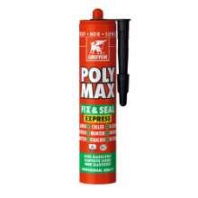 Afbeeldingen van Griffon Poly Max® Fix & Seal Express Zwart Ko