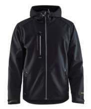 Afbeeldingen van SOFTSHELL JACK ZWART/ZILVER L 494925179992L