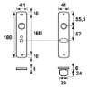 Afbeeldingen van AXA Binnenbeslag/tl-57/5mm/f1 ean