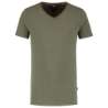 Afbeeldingen van Tricorp T-Shirt Premium V Hals Heren Army L