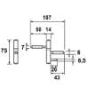 Afbeeldingen van AXA Axa-inboorpaumelles/2st/14mm/hout/ean