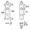 Afbeeldingen van AXA Binnenschild/tl-72/8mm/f1/ean