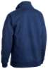 Afbeeldingen van Sweatshirt bi-colour met halve rits M Marineb