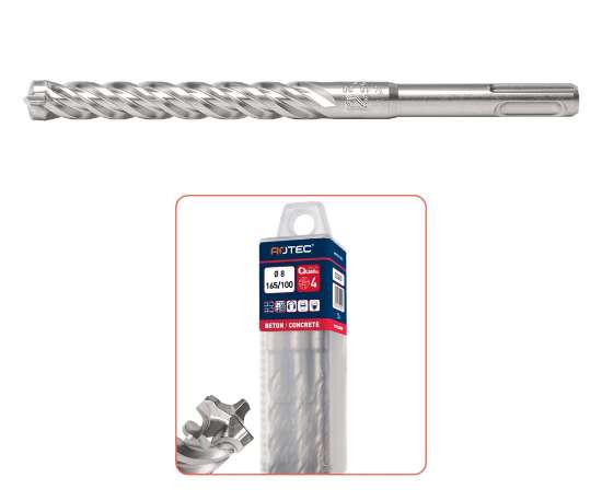 Afbeeldingen van Hamerboor SDS+ Quattro-X ø5,0x50/115 (vpe 10)