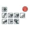 Afbeeldingen van Pica 10st 559 Dubbel potlood rood/blauw 17,5c
