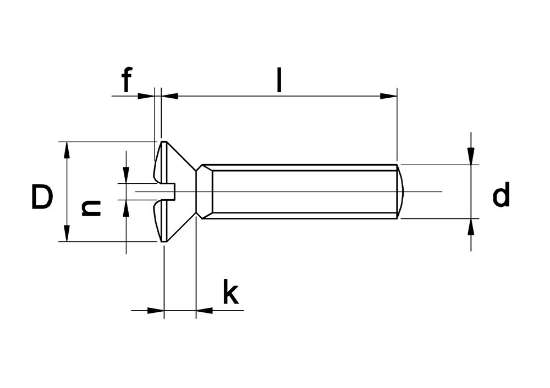 Afbeeldingen van Schroef Din 964 A2 M 6 X 80 - 100