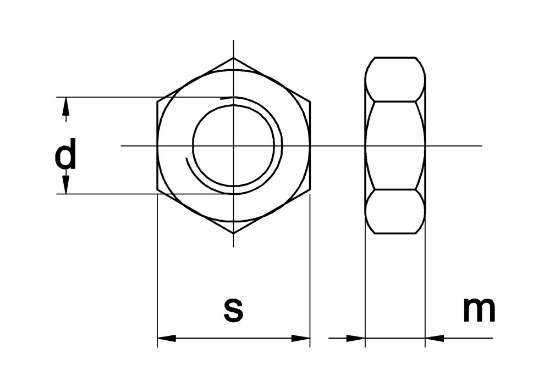 Afbeeldingen van Moer Din 934 8 EV M 24 KVP-25