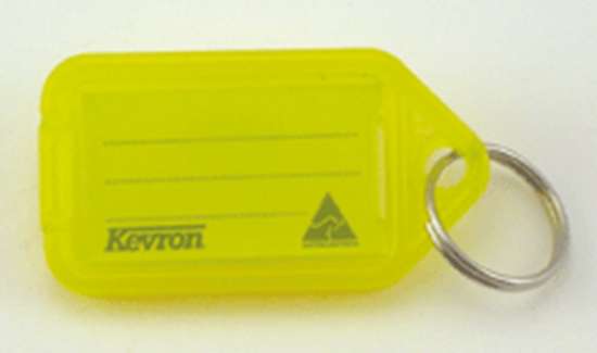 Afbeeldingen van ZAK MET 25 LABEL YELL 74X38MM