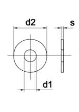 Afbeeldingen van Ring Din 9021 A2 M 10 5X100