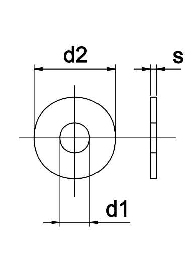 Afbeeldingen van Ring Din 9021 A2 M 20 KVP-25