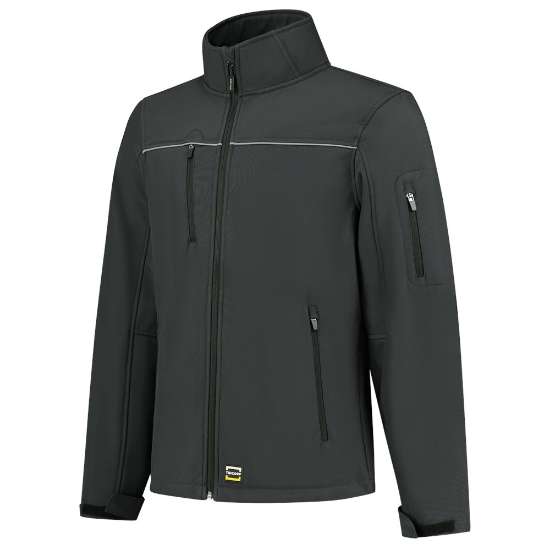 Afbeeldingen van Tricorp Softshell Luxe Darkgrey M