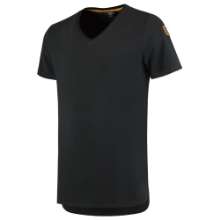 Afbeeldingen van Tricorp T-Shirt Premium V Hals Heren Black M