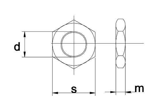 Afbeeldingen van Moer Din 439B-04 EV M 12-500