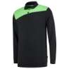 Afbeeldingen van POLOSWEATER BLACKLIME M