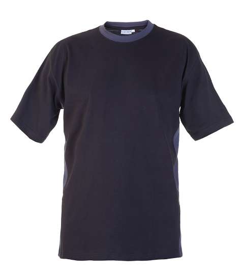 Afbeeldingen van Hydrowear t-shirt Tricht - Zwart - Grijs  - X