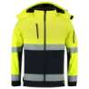 Afbeeldingen van Tricorp Softshell ISO20471 Bicolor Yellownavy