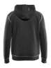 Afbeeldingen van HOODED SWEATSHIRT MET RITS ZWART MELEE XL 339