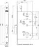 Afbeeldingen van Nemef Cilinder kastslot type 638/2-kv-60 pc o