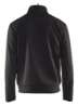 Afbeeldingen van Service Sweatshirt met rit zwart/rood M