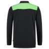 Afbeeldingen van POLOSWEATER BLACKLIME M