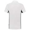 Afbeeldingen van Tricorp Poloshirt Bicolor Borstzak WhiteDGrey