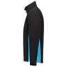 Afbeeldingen van SOFTSHELL BICOLOR BLACKTURQUOISE XXL