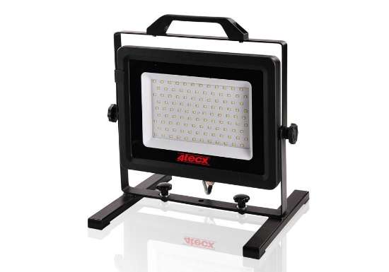 Afbeeldingen van 4Tecx Bouwlamp LED klasse 1 100W 11000 lumen 