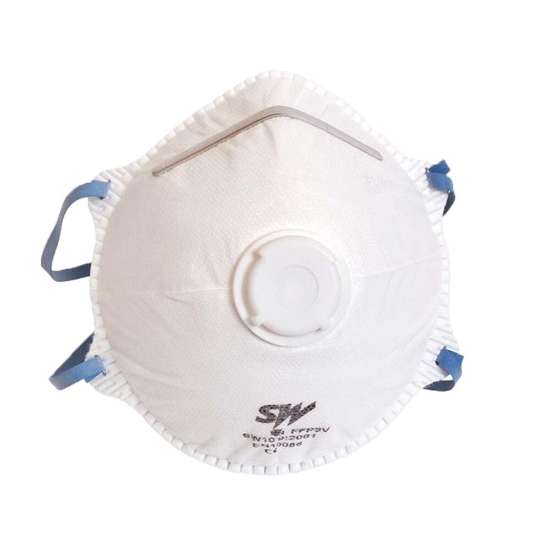 Afbeeldingen van 4Tecx Stofmasker FFP2 met ventiel 10 Stuks