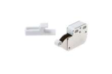 Afbeeldingen van MINI LATCH 188 WIT VERNIKKELD