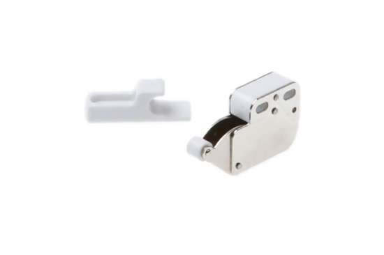 Afbeeldingen van MINI LATCH 188 WIT VERNIKKELD