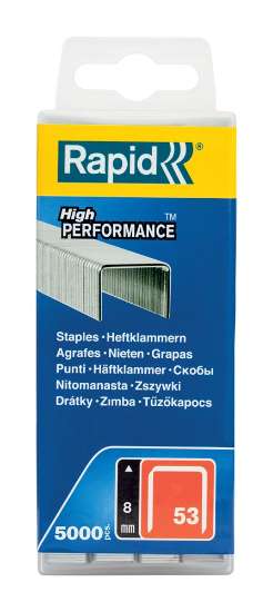 Afbeeldingen van Rapid Nieten 53/8 mm Gegalvaniseerd 5.000 st.