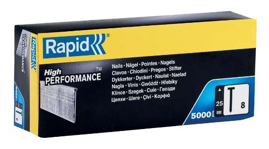 Afbeeldingen van Rapid Nagels 8/25 mm 5.000 st., Box