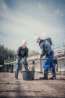 Afbeeldingen van Gripline-O Kuip 45 L zwart, 4 grepen, L-Scala