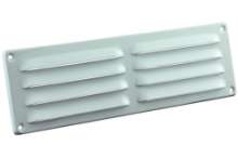 Afbeeldingen van ALU schoepenrooster 300x90mm wit