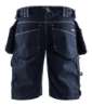 Afbeeldingen van Short denim stretch X1900 C56 Marineblauw/Zwa