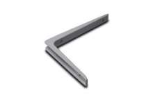 Afbeeldingen van Drager aluminium / 150x200 mm / wit gelakt