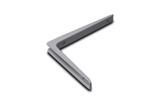 Afbeeldingen van Drager aluminium / 150x200 mm / wit gelakt