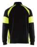 Afbeeldingen van Sweatshirt met High Vis zones L Zwart/High Vi