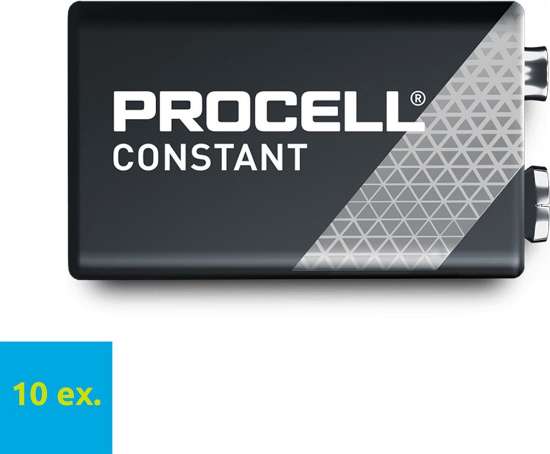 Afbeeldingen van DURACELL PROCELL ALKALINE BATTERIJ 9V E-BLOCK