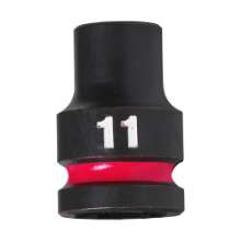 Afbeeldingen van MILWAUKEE® Slagdop 1/2 11 mm 1/2" impact socket STD - 1pc