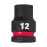 Afbeeldingen van MILWAUKEE® Slagdop 1/2 12 mm 1/2" impact socket STD - 1pc